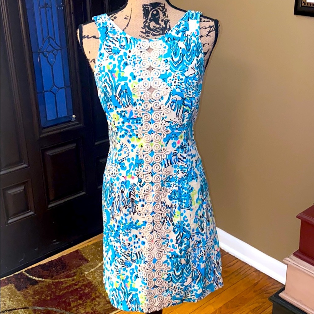 Lilly Pulitzer Blue & Green Zoo Print